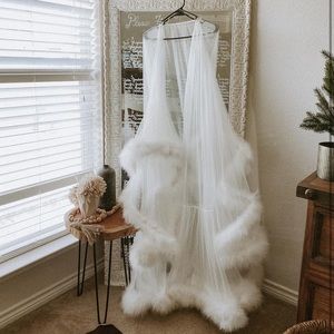 Wedding day robe